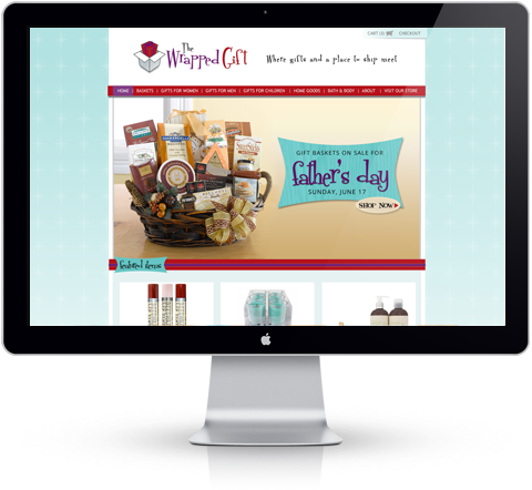the wrapped gift website 